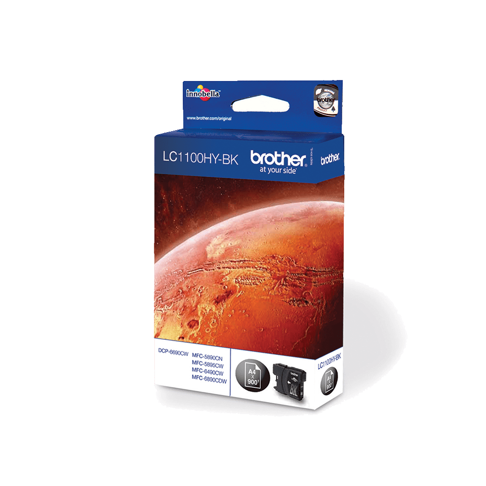 Brother LC-1100HY-BK Tintenpatrone – Schwarz 2